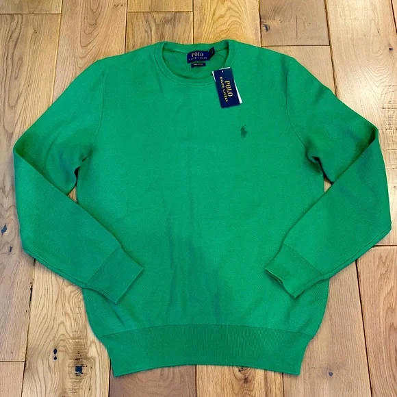 Polo Ralph Lauren Pima cotton textured sweater - Picture 1 of 3